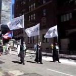 Al-Qaeda flags in NYC