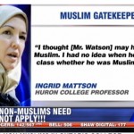 Ingrid Mattson as Muslim Gatekeeper