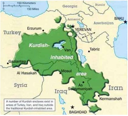 Kurdistan areas