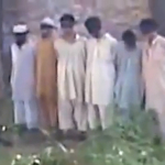 Boys facing firing squad