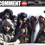Taliban with masthead