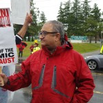 TF outside Bangash Mosque
